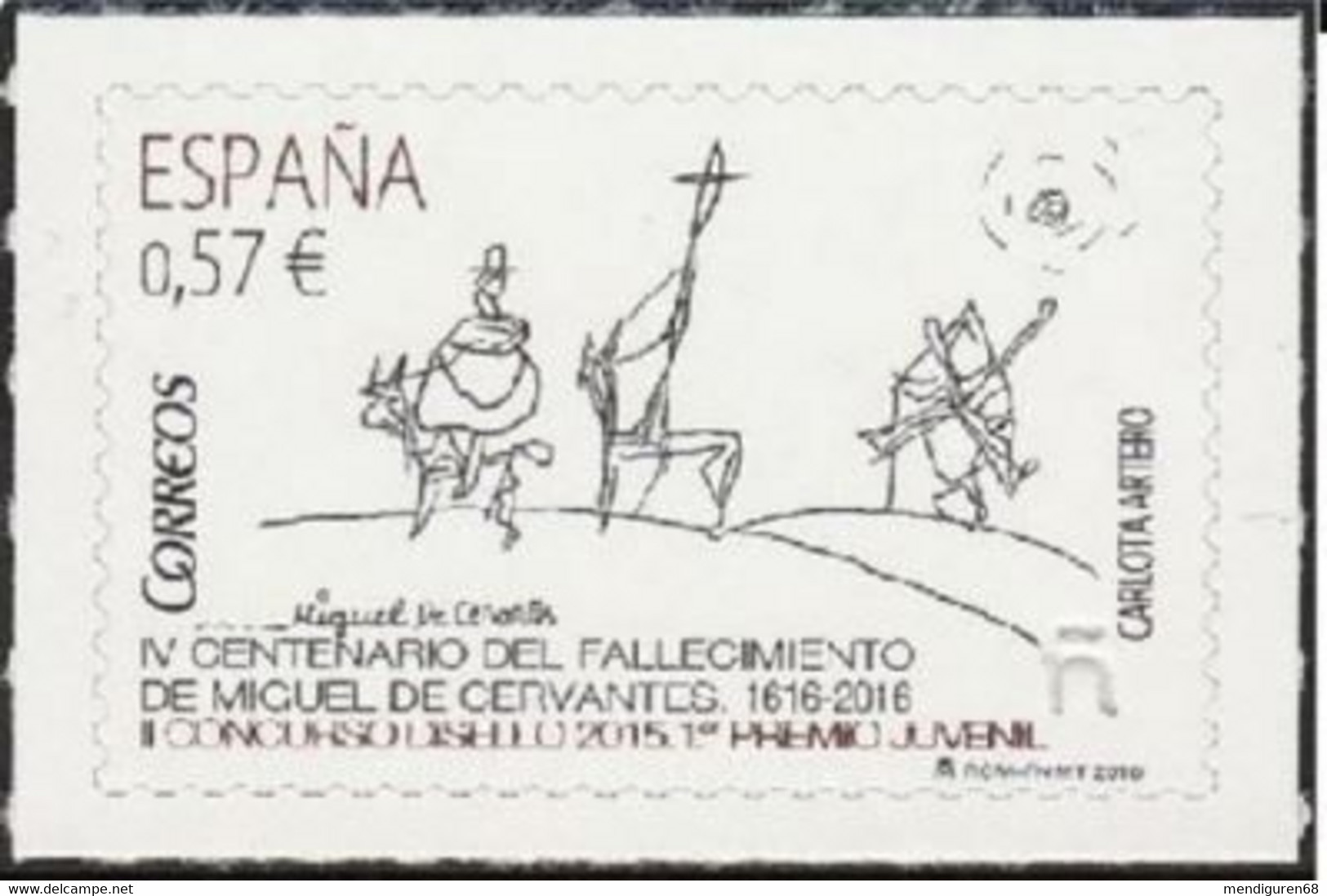 ESPAGNE SPANIEN SPAIN ESPAÑA 2016 STAMPDAY DISELLO: LANDSPACE PAISAJE MNH ED 5026 MI 5038 YT 4743 SC 4098 - Unused Stamps