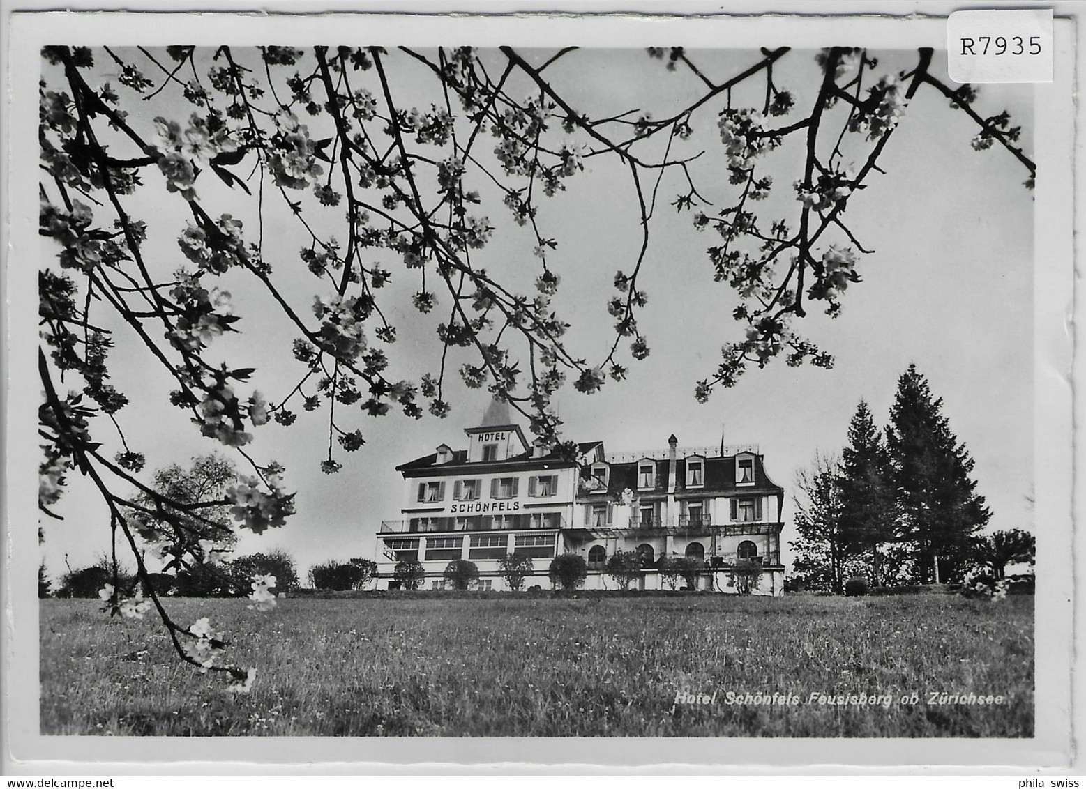 Hotel Schönfels Feusisberg Ob Zürichsee Im Frühling - Feusisberg