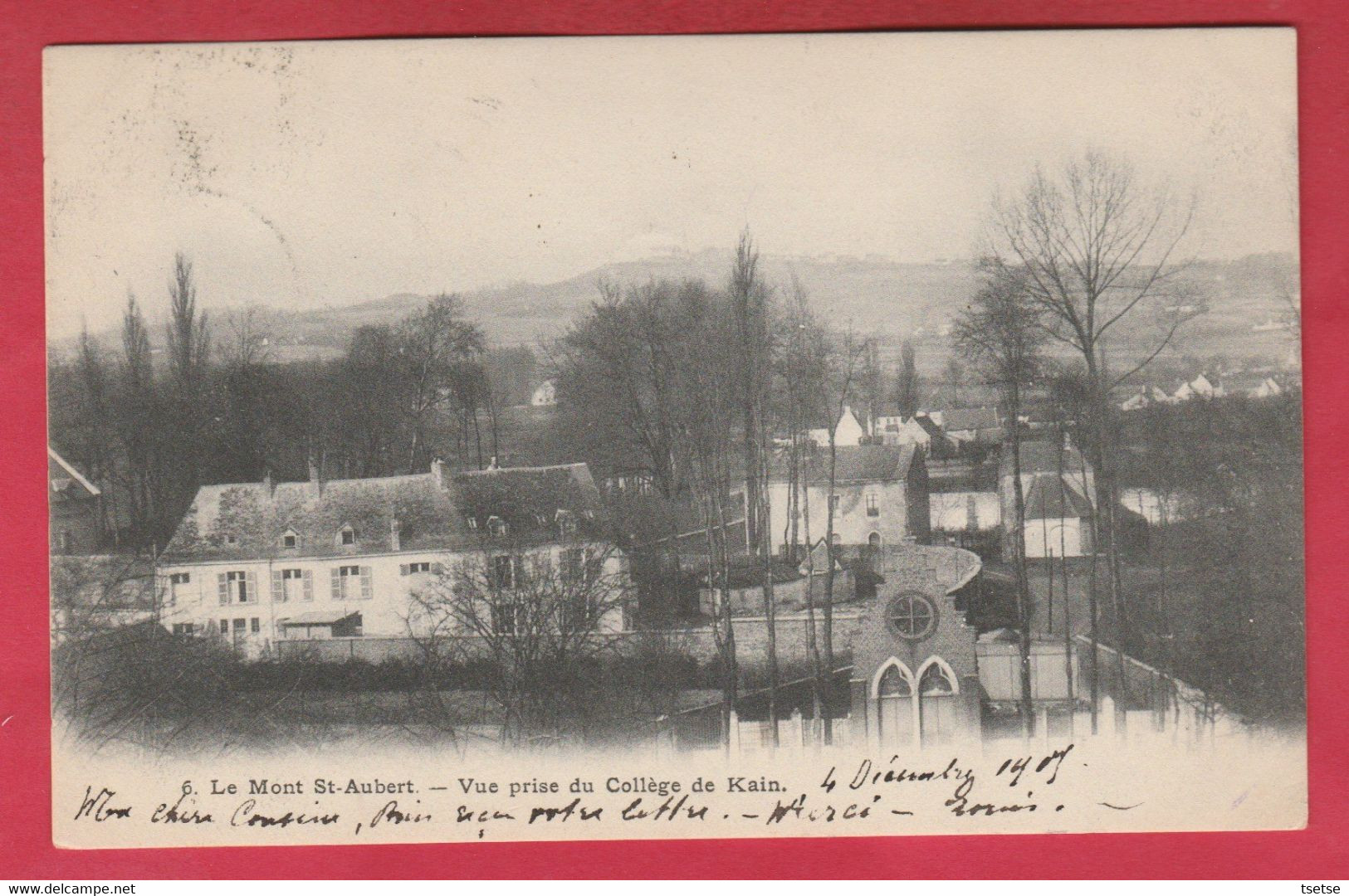 Le Mont St-Aubert - Vue Prise Du Collège De Kain - 1905 ( Voir Verso ) - Tournai