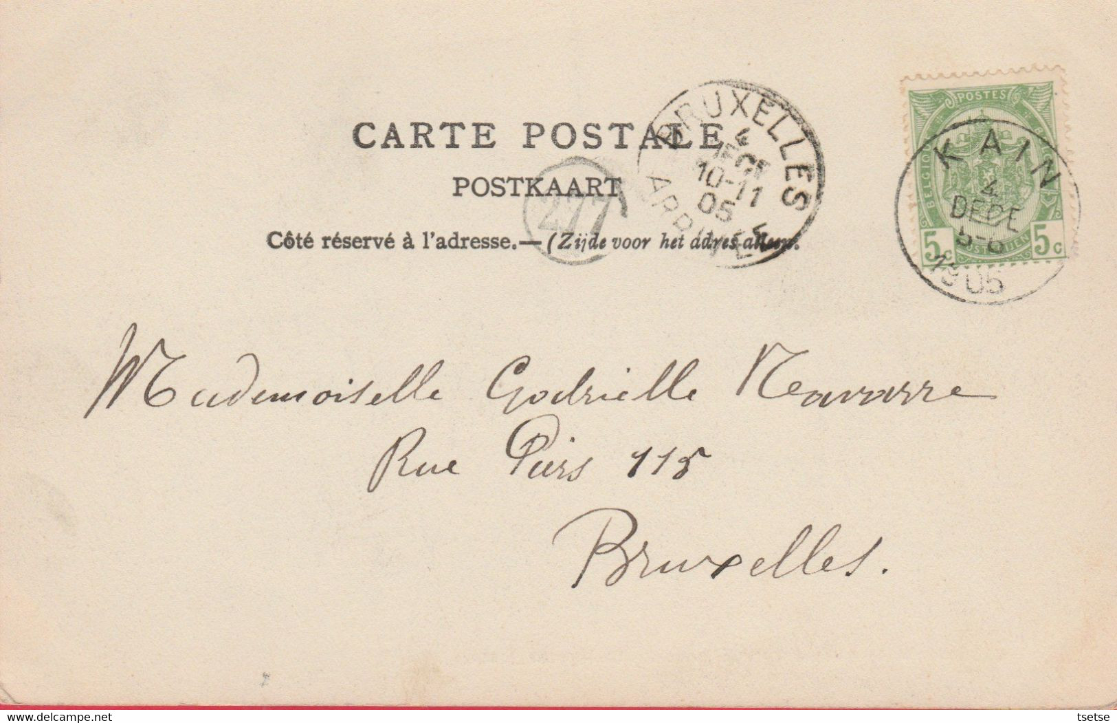 Le Mont St-Aubert - Vue Prise Du Collège De Kain - 1905 ( Voir Verso ) - Tournai