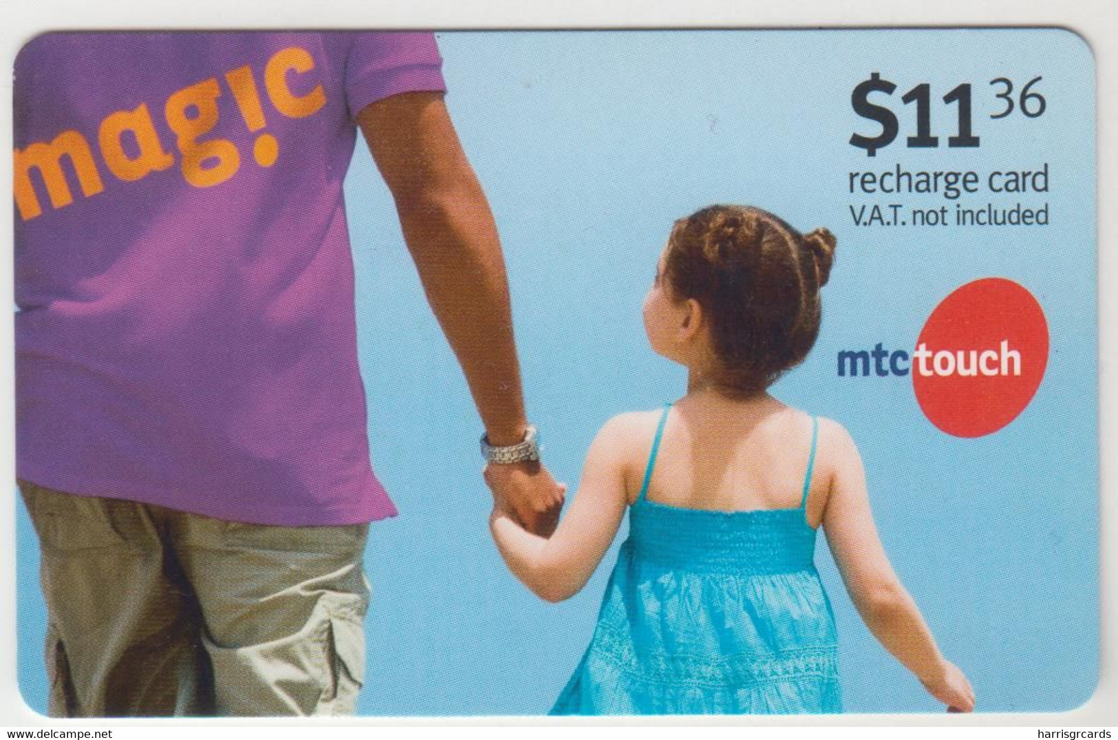 LEBANON - Girl. Mag!c , MTC Touch Recharge Card 11.36$, Exp.date 28/05/12, Used - Liban