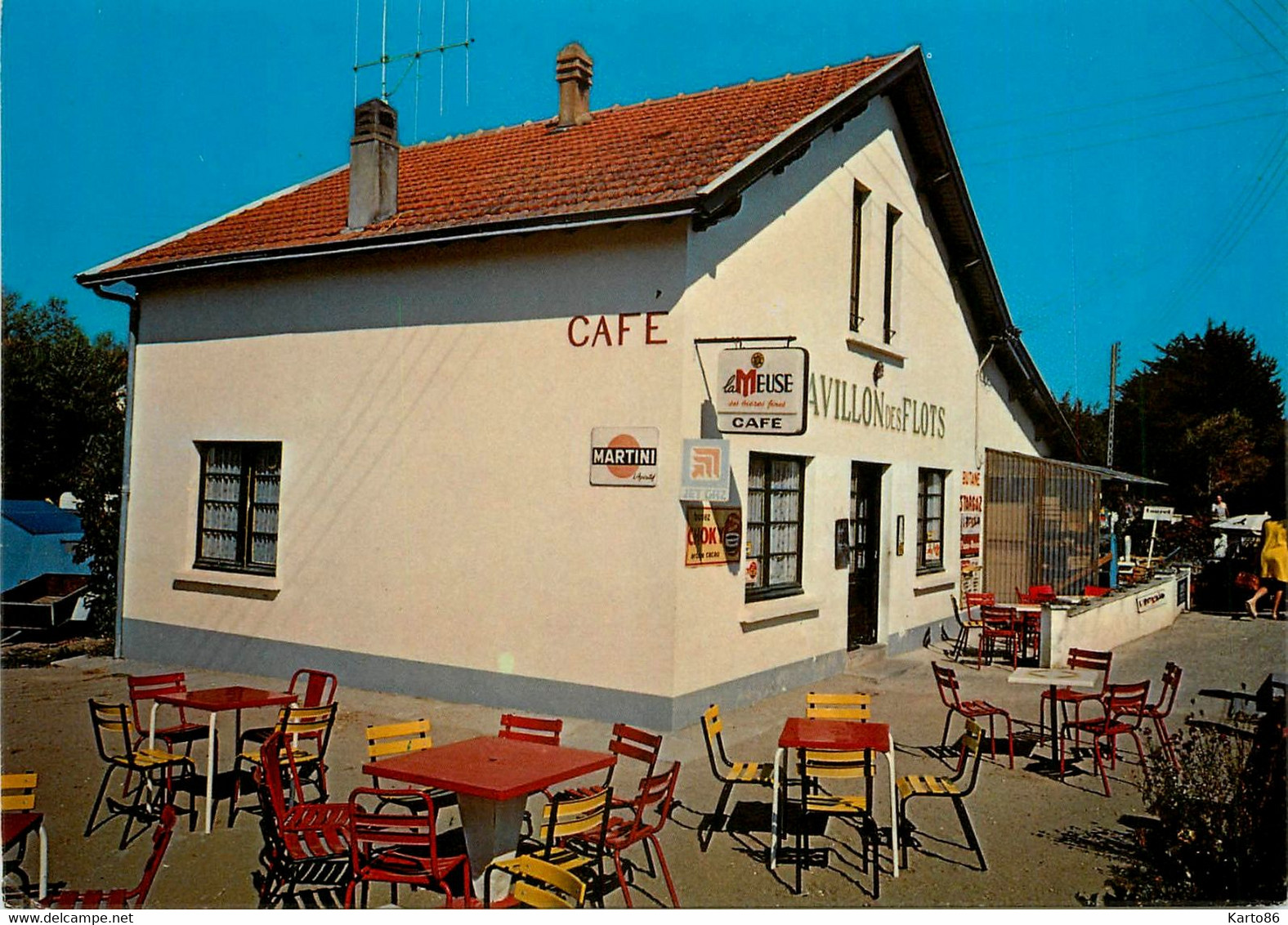 La Plaine Sur Mer * Port Giraud * Café Buvette LE PAVILLON DES FLOTS - La-Plaine-sur-Mer