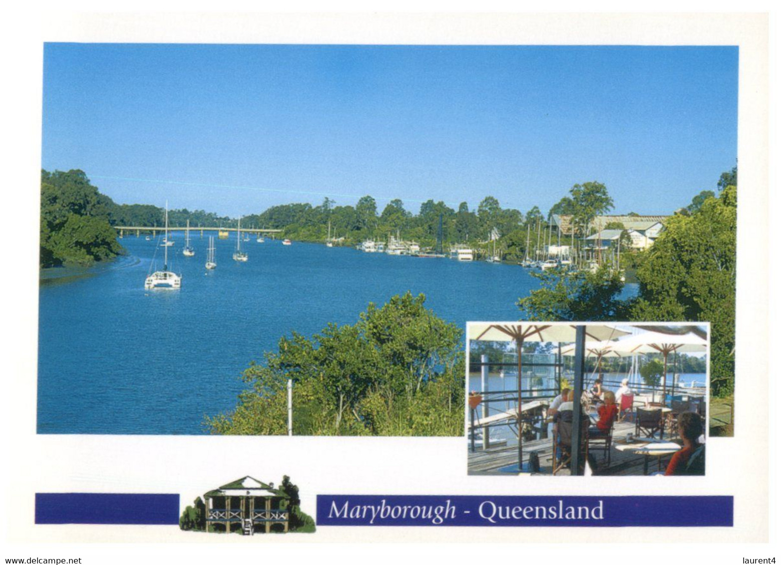 (GG 5 ) Australia - QLD - Maryborough With River And Bridge - Sunshine Coast