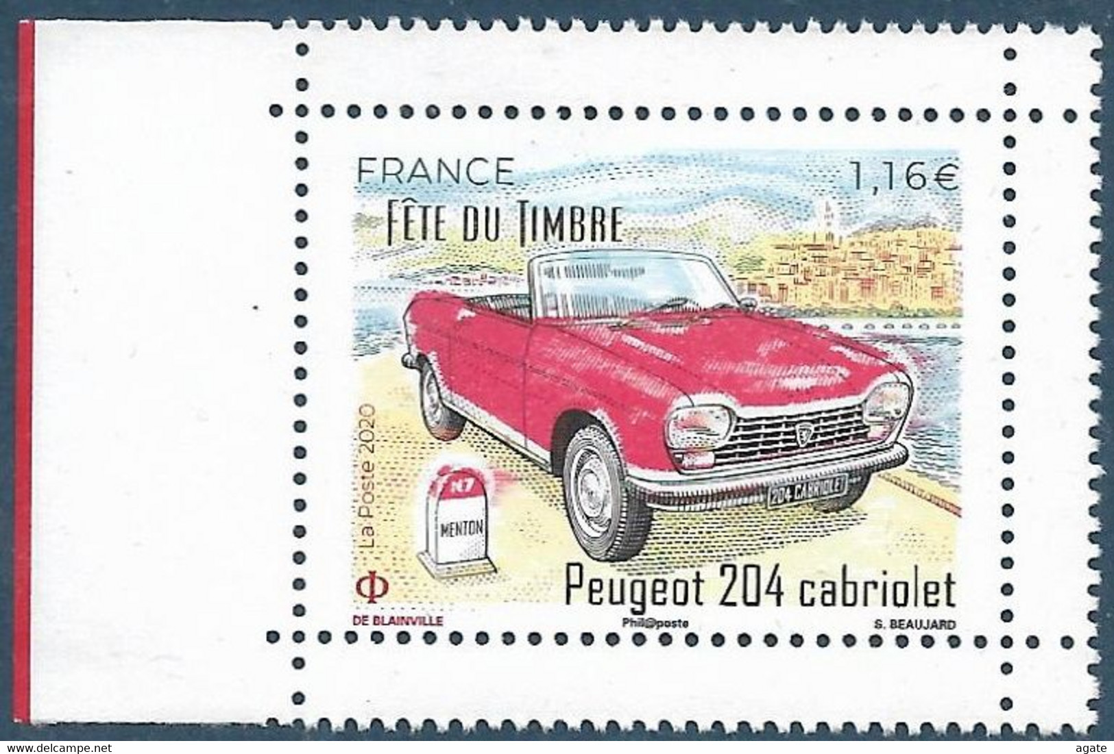 Peugeot 204 Cabriolet à 1,16 De La Minifeuille (2020) Neuf** - Ongebruikt