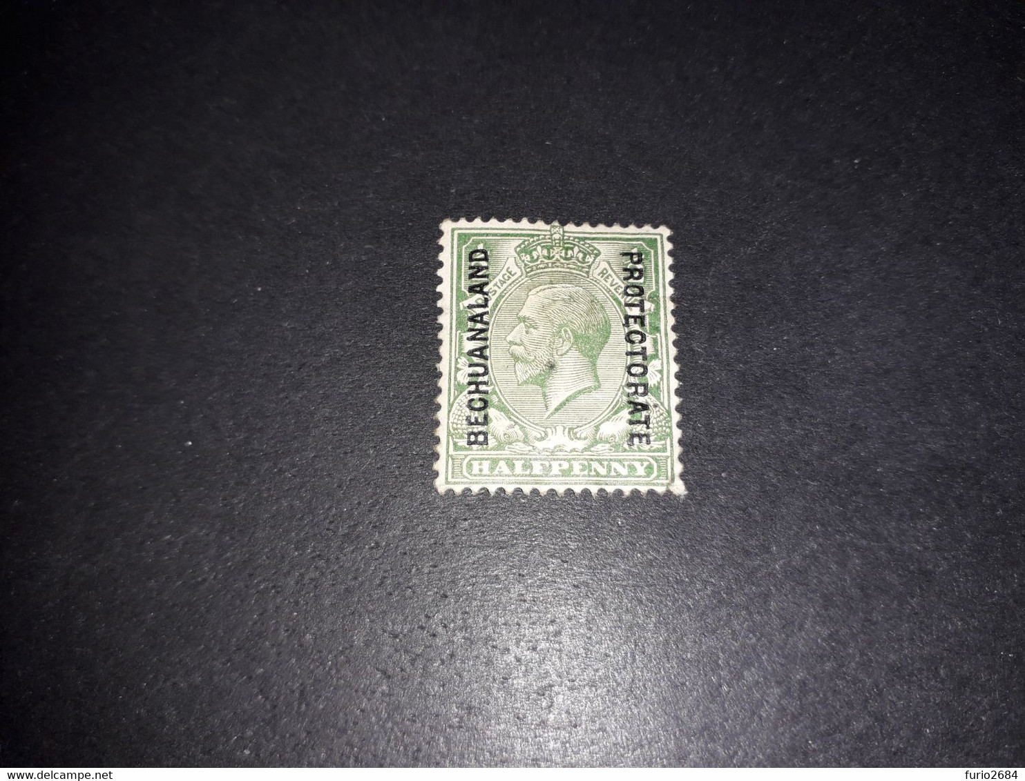 A8MIX10 COLONIE INGLESI BECHUANALAND KING GEORGE V OVERPRINT "XO" - Altri & Non Classificati