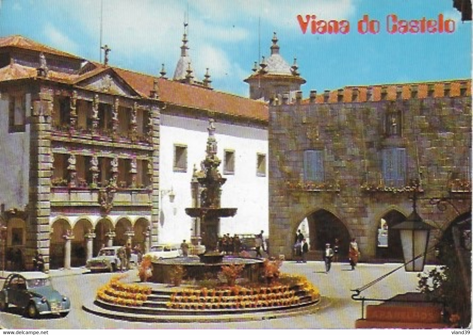 Viana Do Castelo - Topo Norte De Praça Du Republica - Coté Nord De La Place De La République - Viana Do Castelo