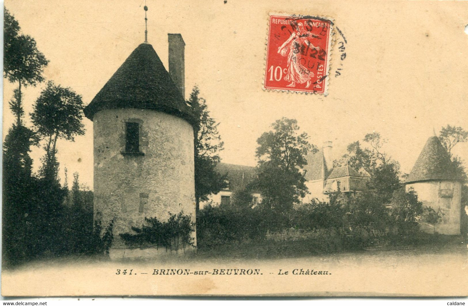 - 58 -NIEVRE-  BRINON-sur-BEUVRON -  Le Chateau - Brinon Sur Beuvron