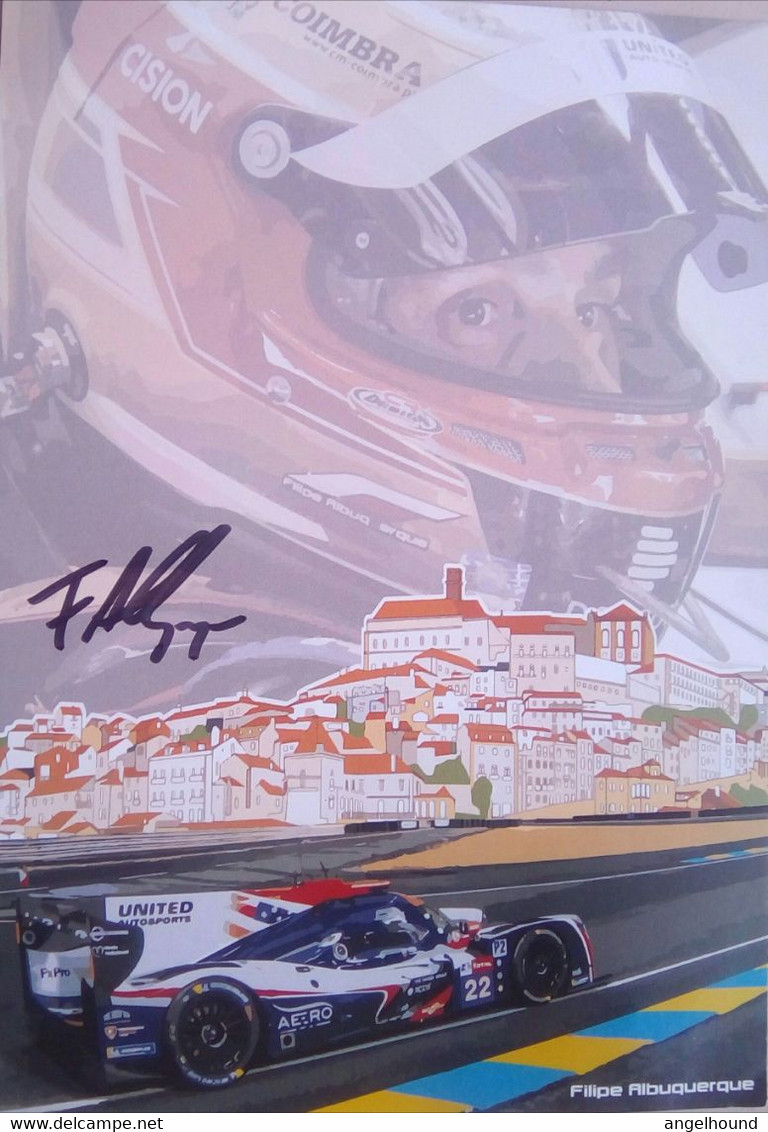 Filipe Albuquerque (Portugal Race Car Driver) - Autografi