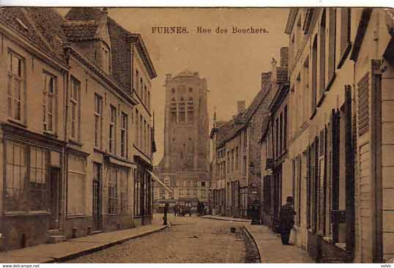 Belgique - FURNES - Rue Des Bouchers - Trés Ancienne - Otros & Sin Clasificación