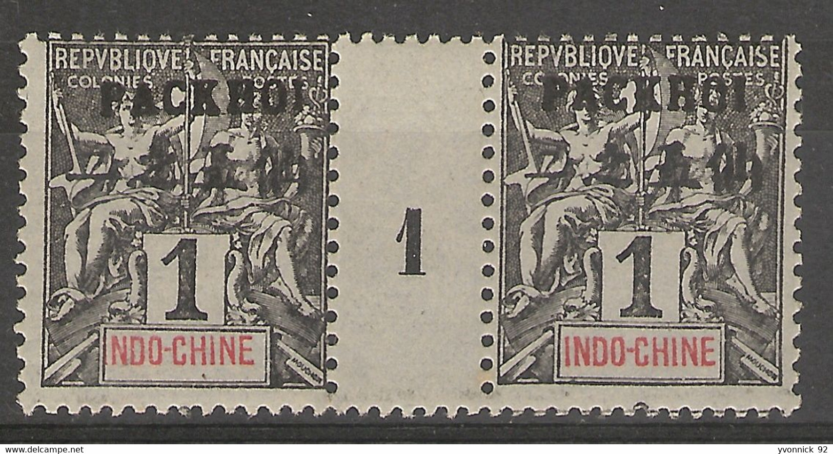 Pak-Hoi- Idochine_  Millésimes ( 1901) _ N°1 - Autres & Non Classés