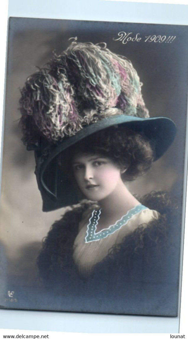 Mode - Chapeau - Femme - Mode 1909 - Série 2158/5 - Mode