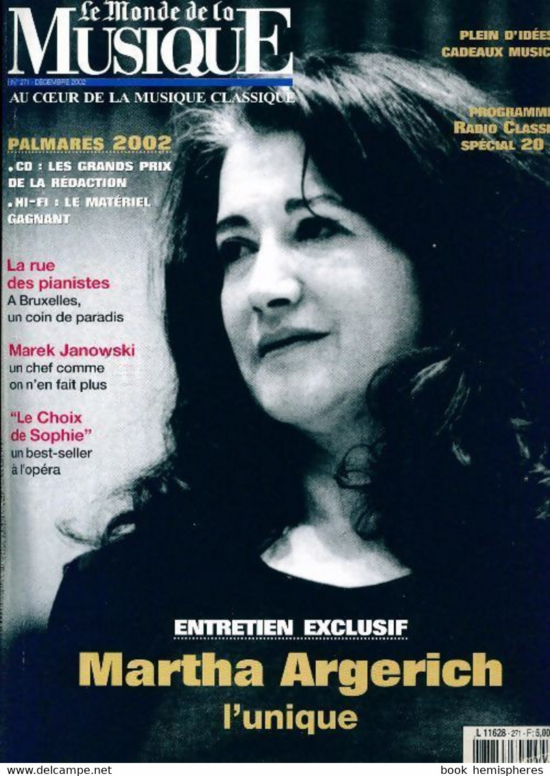 Le Monde De La Musique N°271 : Martha Argerich De Collectif (2002) - Unclassified