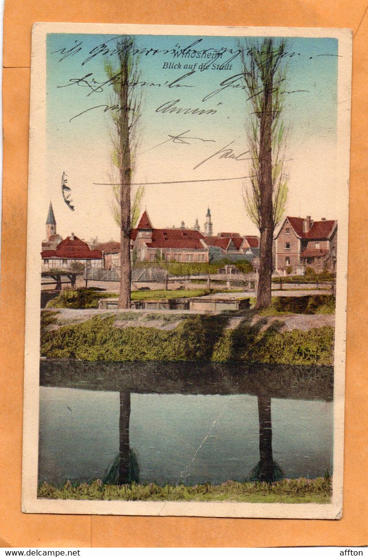 Bad Windsheim Germany 1907 Postcard - Bad Windsheim