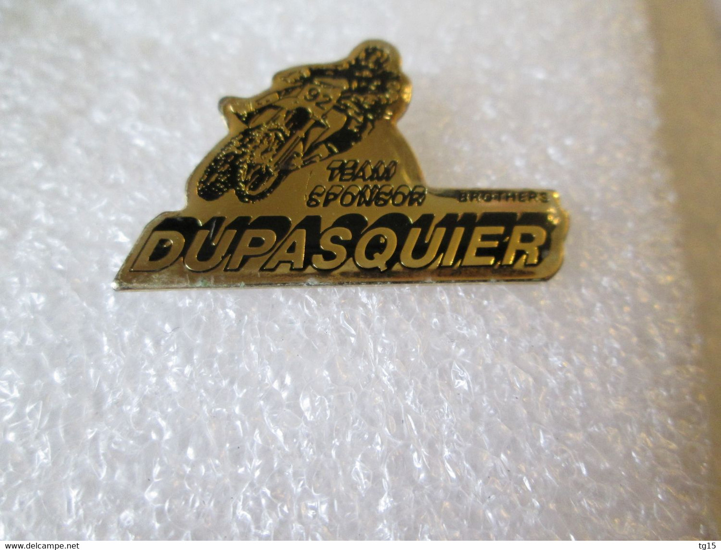 PIN'S   MOTO   TEAM  SPONSOR  DUPASQUIER - Motorräder