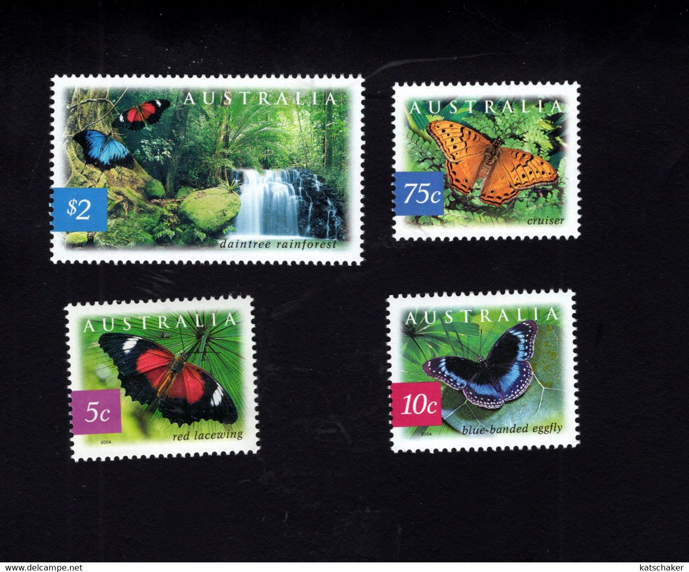 1184373934 2004  (XX) SCOTT 2235 2238 POSTFRIS MINT NEVER HINGED POSTFRISCH  - FLORA AND FAUNA - BUTTERFLIES - Other & Unclassified