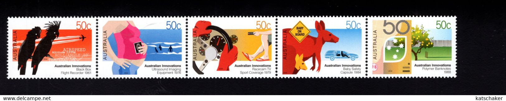 1184377678 2004  (XX) SCOTT  2243A POSTFRIS MINT NEVER HINGED POSTFRISCH  - AUSTRALIAN INNOVATIONS - Autres & Non Classés