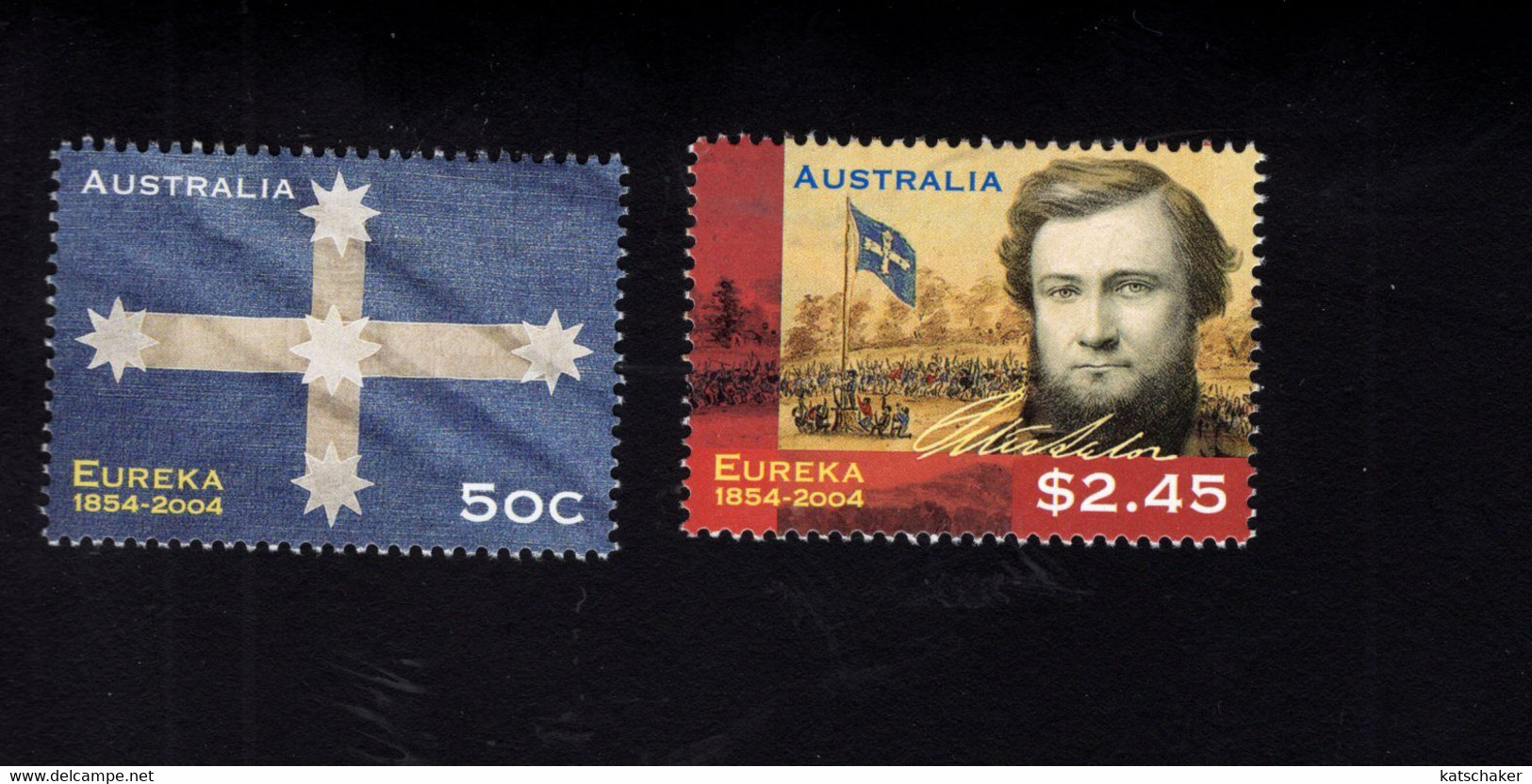 1184383801 2004  (XX) SCOTT  2254 2255 POSTFRIS MINT NEVER HINGED POSTFRISCH  - EUREKA STOCKADE 150TH ANNIV - Sonstige & Ohne Zuordnung