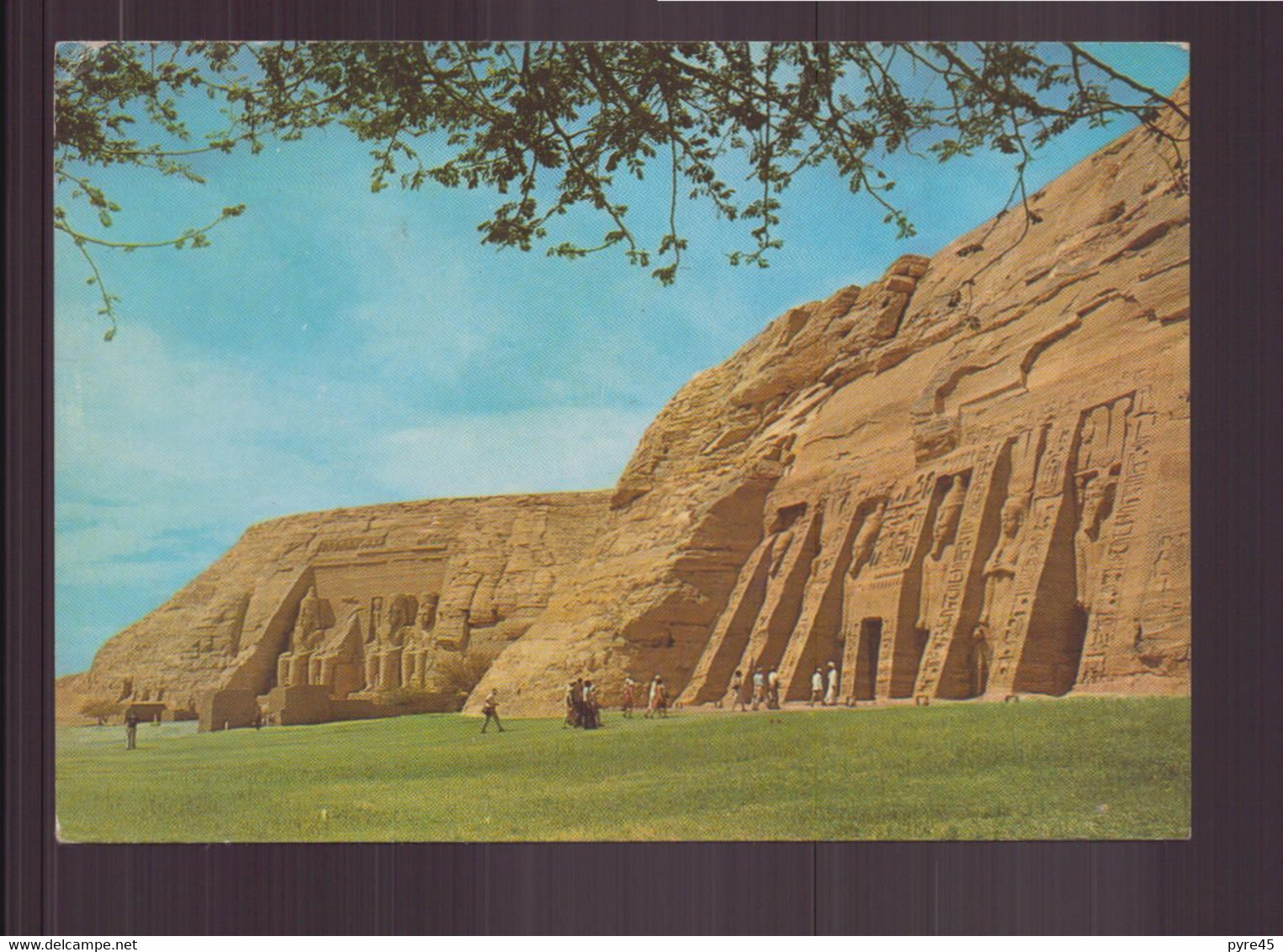 EGYPTE GENERAL VIEW OF THE TEMPLE ABU SIMBEL - Temples D'Abou Simbel