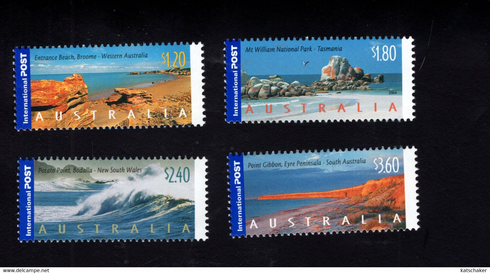 118441452 2004  (XX) SCOTT  2280 2283 POSTFRIS MINT NEVER HINGED POSTFRISCH  - TOURIST ATTRACTIONS - LANDSCAPES - Other & Unclassified
