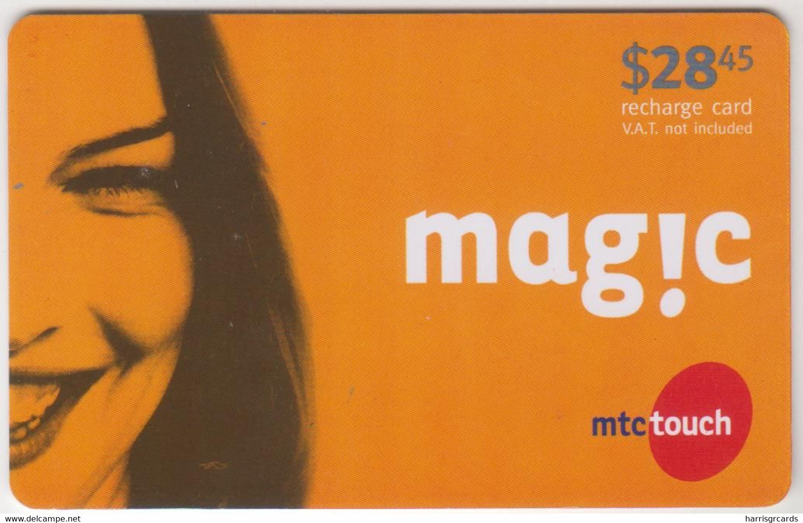 LEBANON - Mag!c Woman, MTC Touch Recharge Card 28.45$, Exp.date 02/02/07, Used - Libano