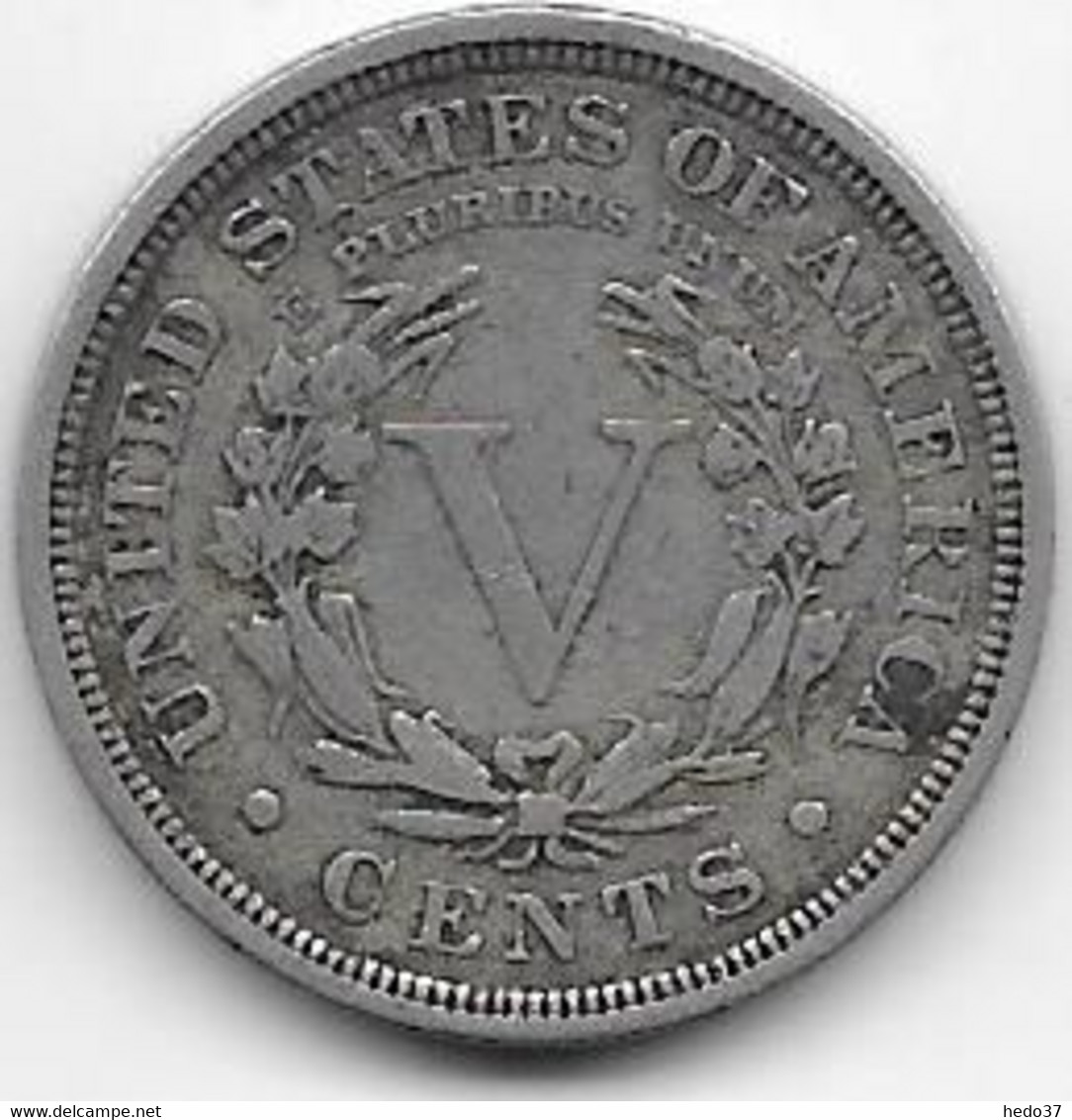 Etats Unis - 5 Cents 1909 - TTB - 1883-1913: Liberty (Liberté)