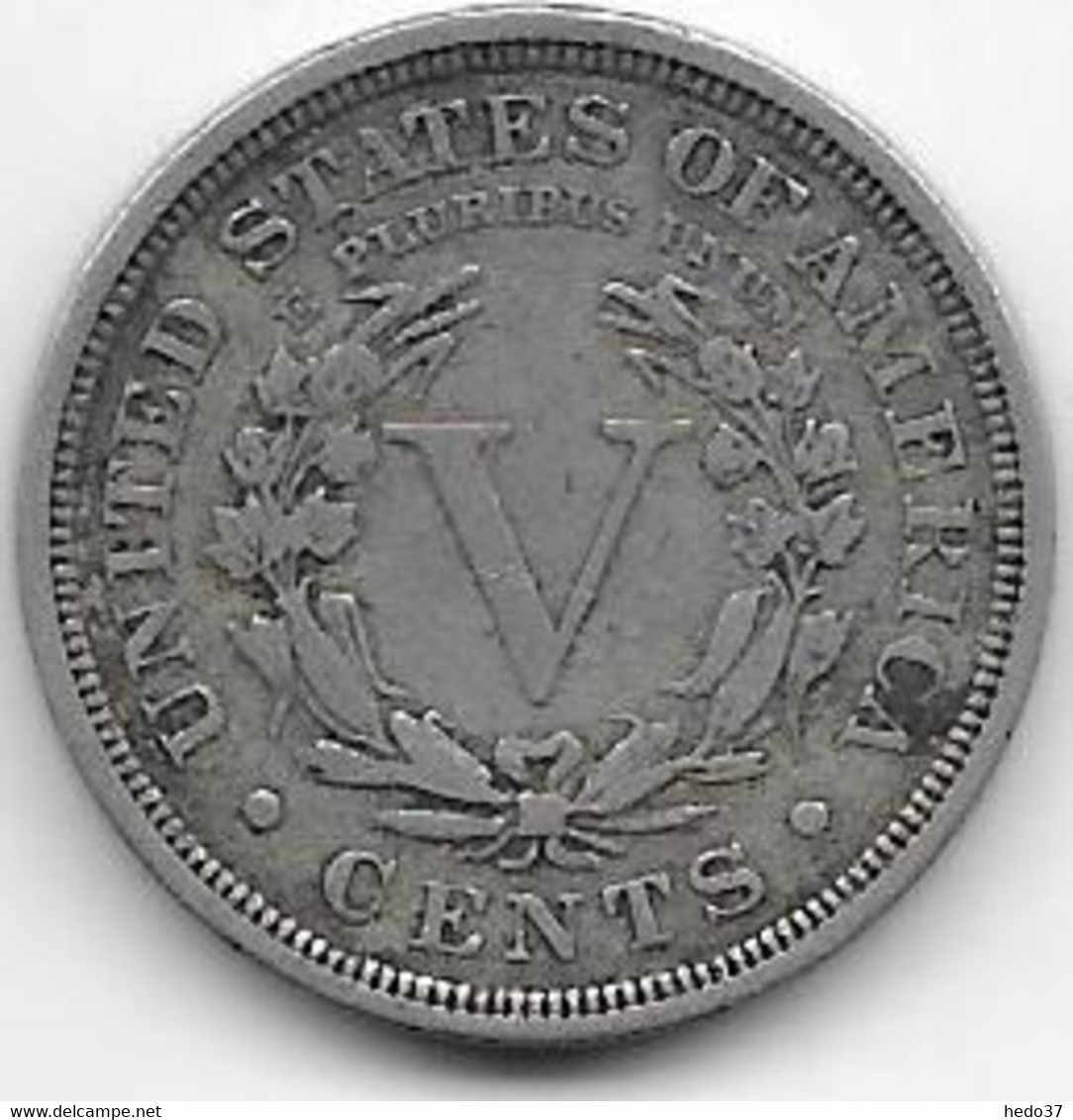 Etats Unis - 5 Cents 1909 - TTB - 1883-1913: Liberty