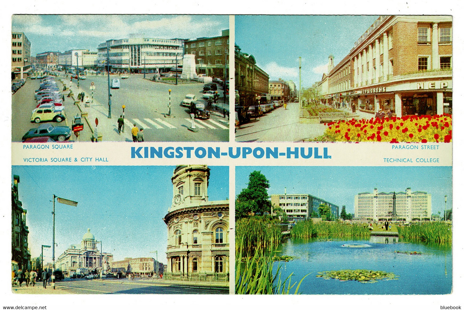 Ref 1452  - 1965 Multiview Postcard - Kingston-upon-Hull - Yorkshire - Hull