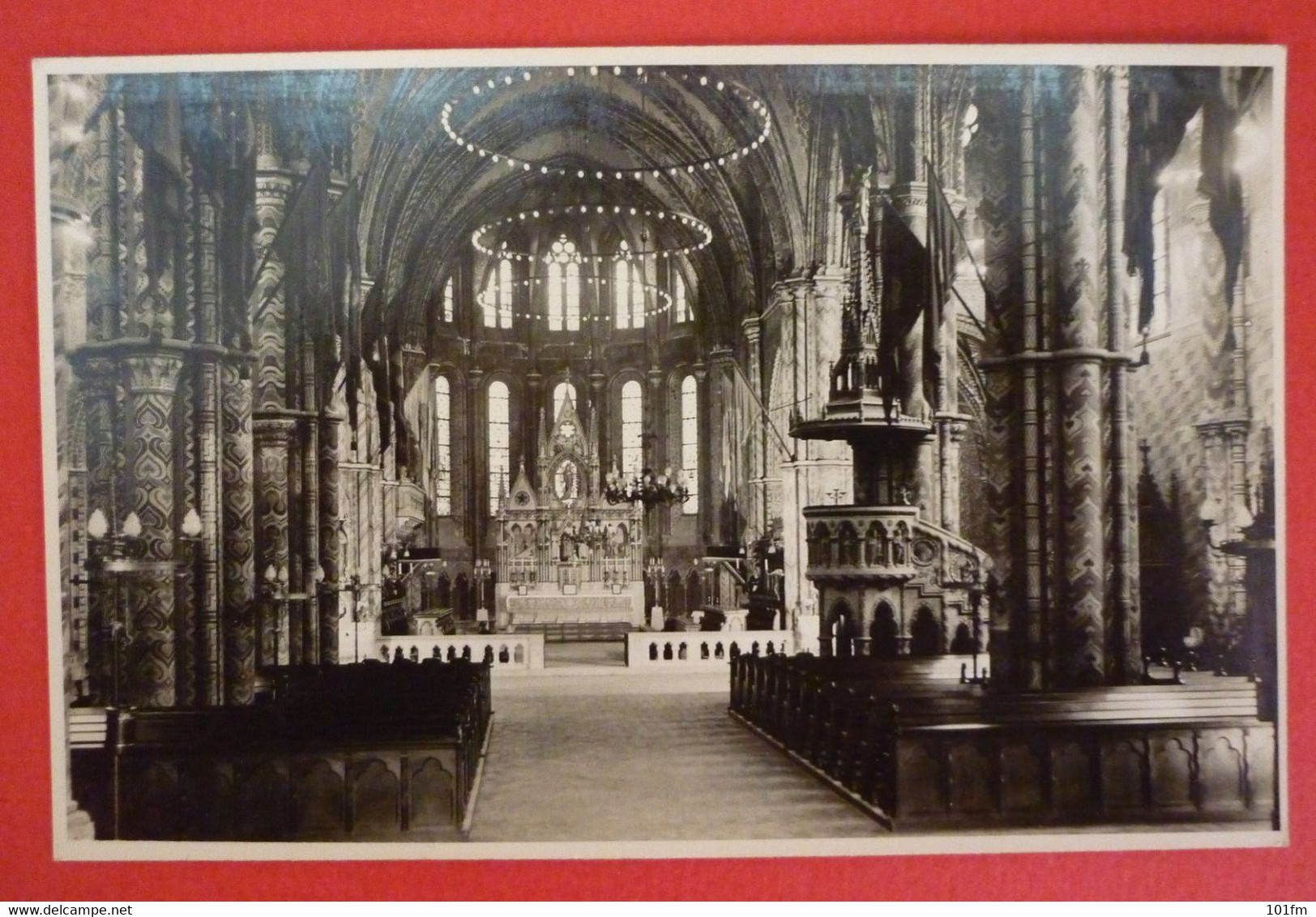 HUNGARY -  BUDAPEST , KIRCHE INTERIOR - Hongrie