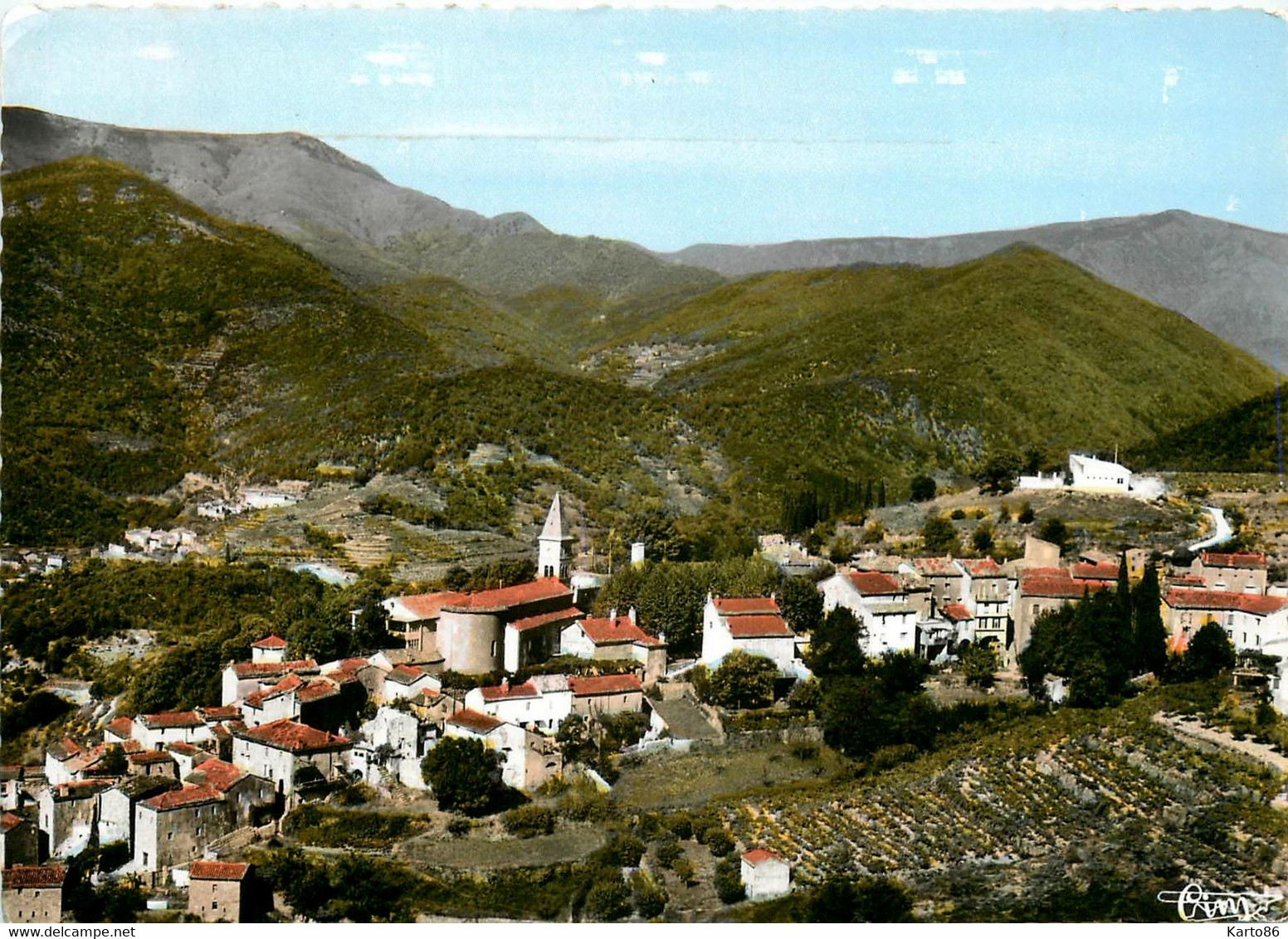 Notre Dame De La Rouvière * Vue Générale Aérienne Du Village - Notre-Dame-de-la-Rouvière