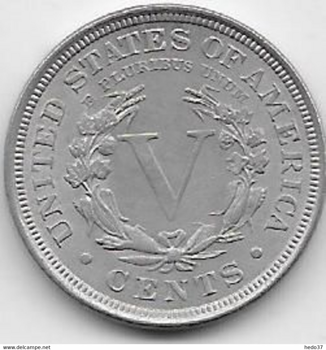 Etats Unis - 5 Cents 1906 - SUP - 1883-1913: Liberty