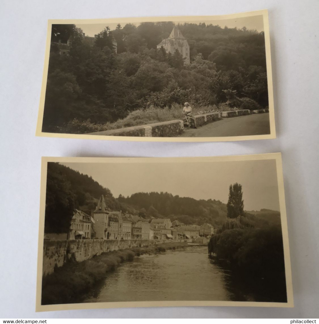 Remouchamps // 2x Petit Orginal Photo - NO CP! Format Ca 11 X 6.5 Cm (Ville Et Chateau) 19?? - Aywaille