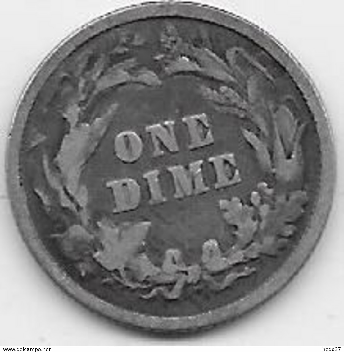 Etats Unis - 1 Dime Argent - 1892- TB - 1892-1916: Barber