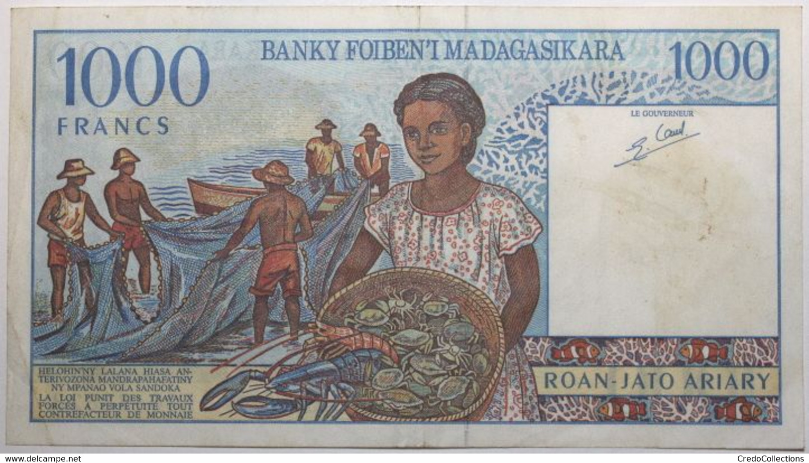 Madagascar - 1000 Francs - 1995 - PICK 76b - TTB+ - Madagascar