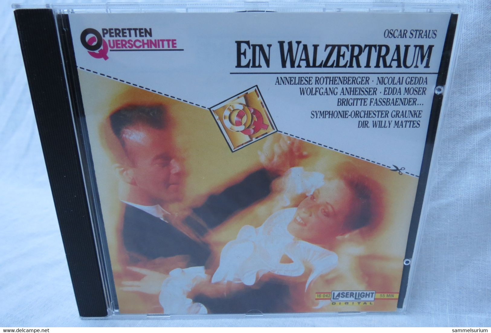 CD "Oscar Straus" Ein Walzertraum Aus Der Reihe Operetten Querschnitte - Opéra & Opérette