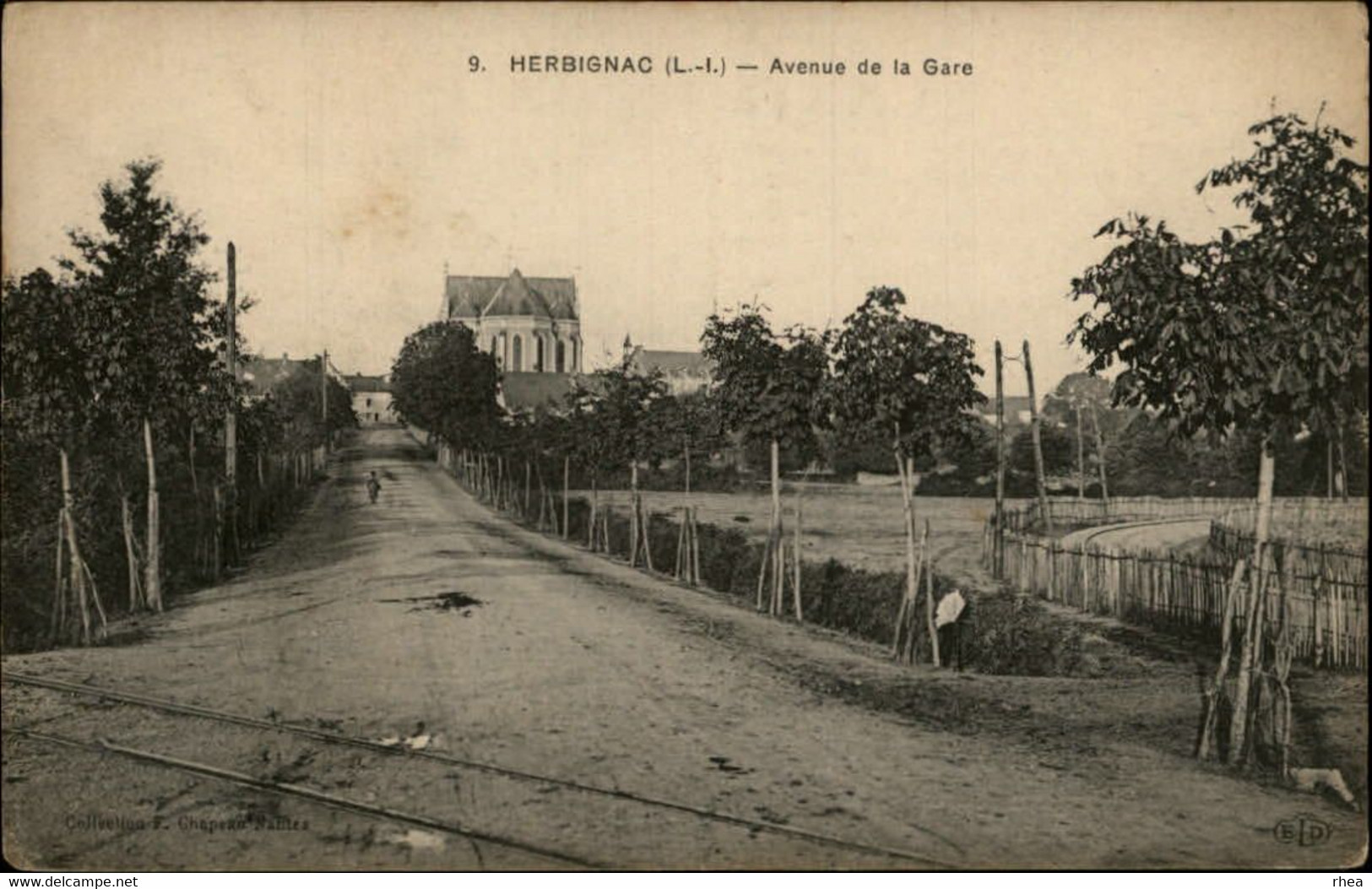 44 - HERBIGNAC - Avenue De La Gare - Herbignac