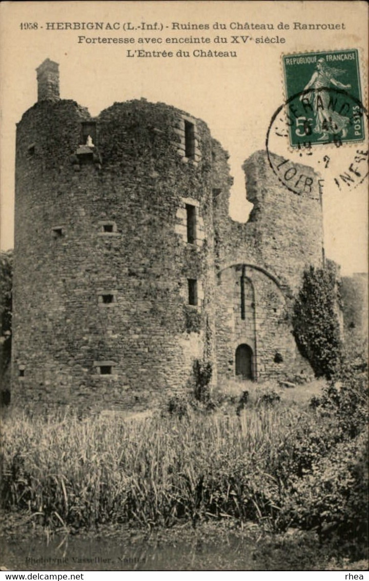 44 - HERBIGNAC - Ruines Du Chateau De Ranrouet - Herbignac
