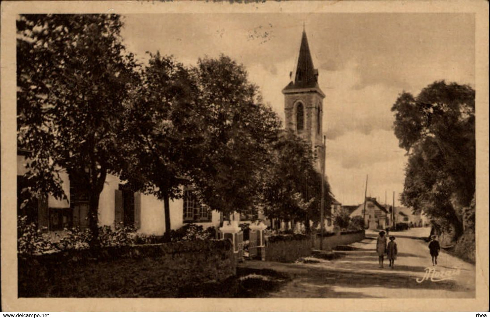 44 - MESQUER - Mairie Et église - Mesquer Quimiac