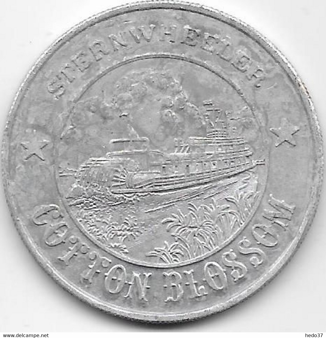 Etats Unis - Médaille Aluminium New Orleans Steam Boat Company 1974 - TB - Autres & Non Classés