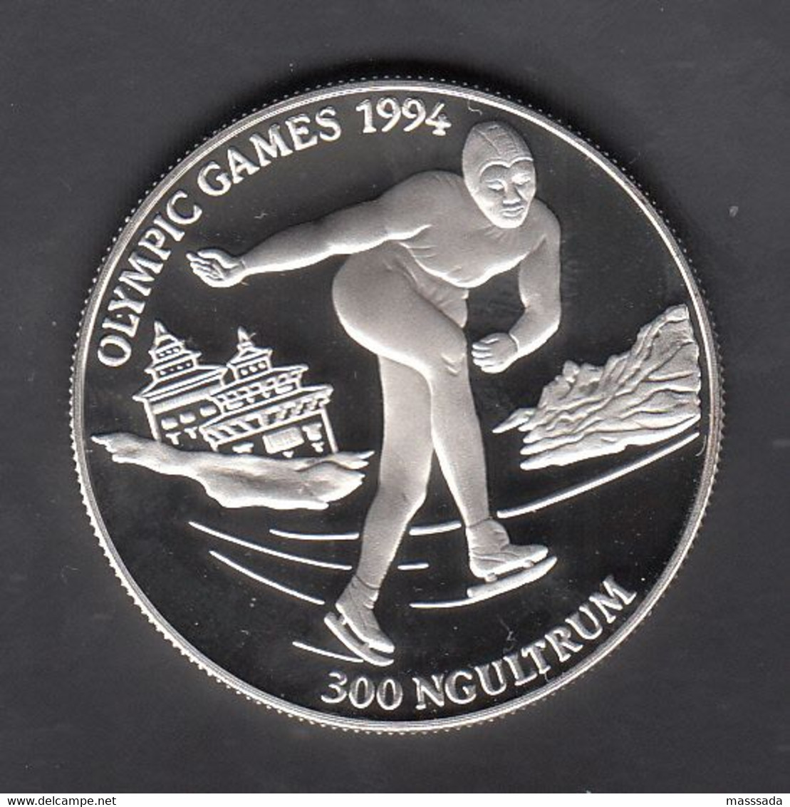 BHUTAN  OLYMPIC GAMES 1994  SILVER