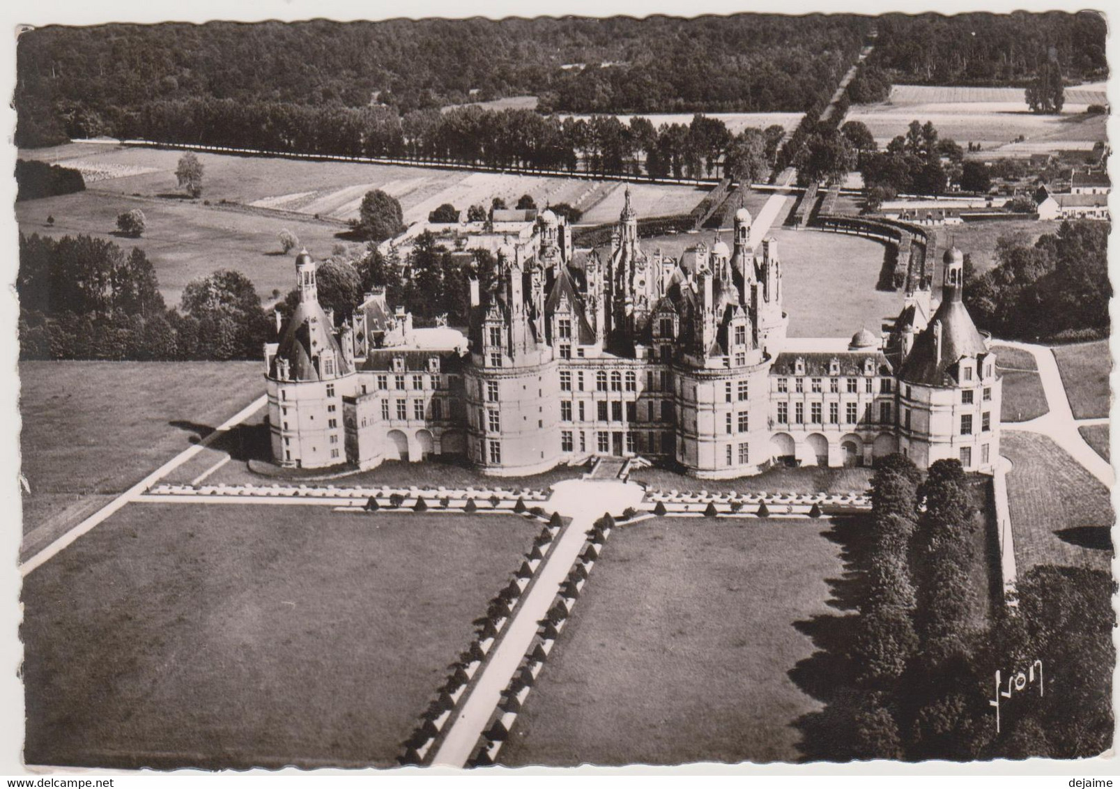 FRANCE 1952 CARTE POSTALE Marianne De Gandon N°YT 810 Cachet Chambord 8.10 1952 Editions D'Art Yvon - 1950-1959