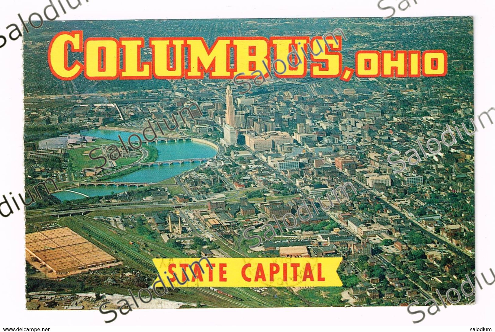 COLUMBUS OHIO - STATE CAPITAL -  - Storia Postale - Columbus