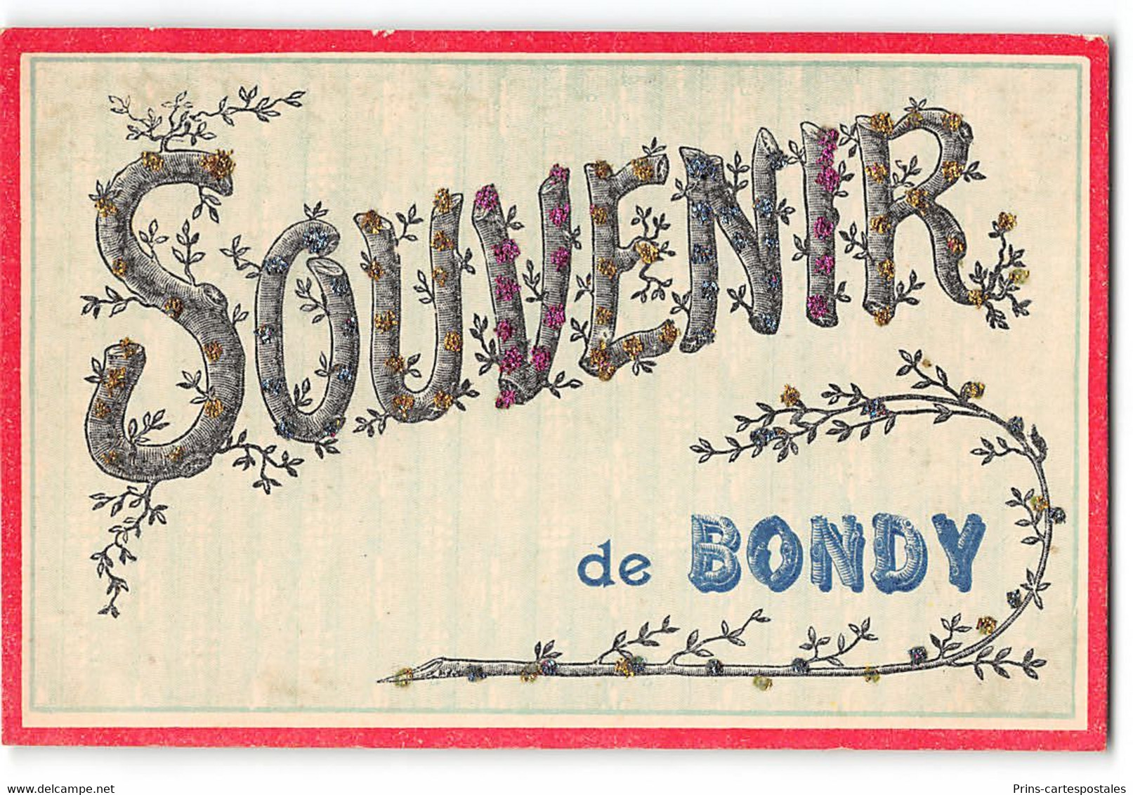 CPA 93 Bondy - Souvenir De Bondy - Bondy