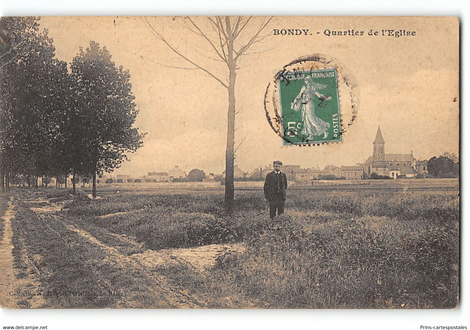 CPA 93 Bondy - Quartier De L'Eglise - Bondy