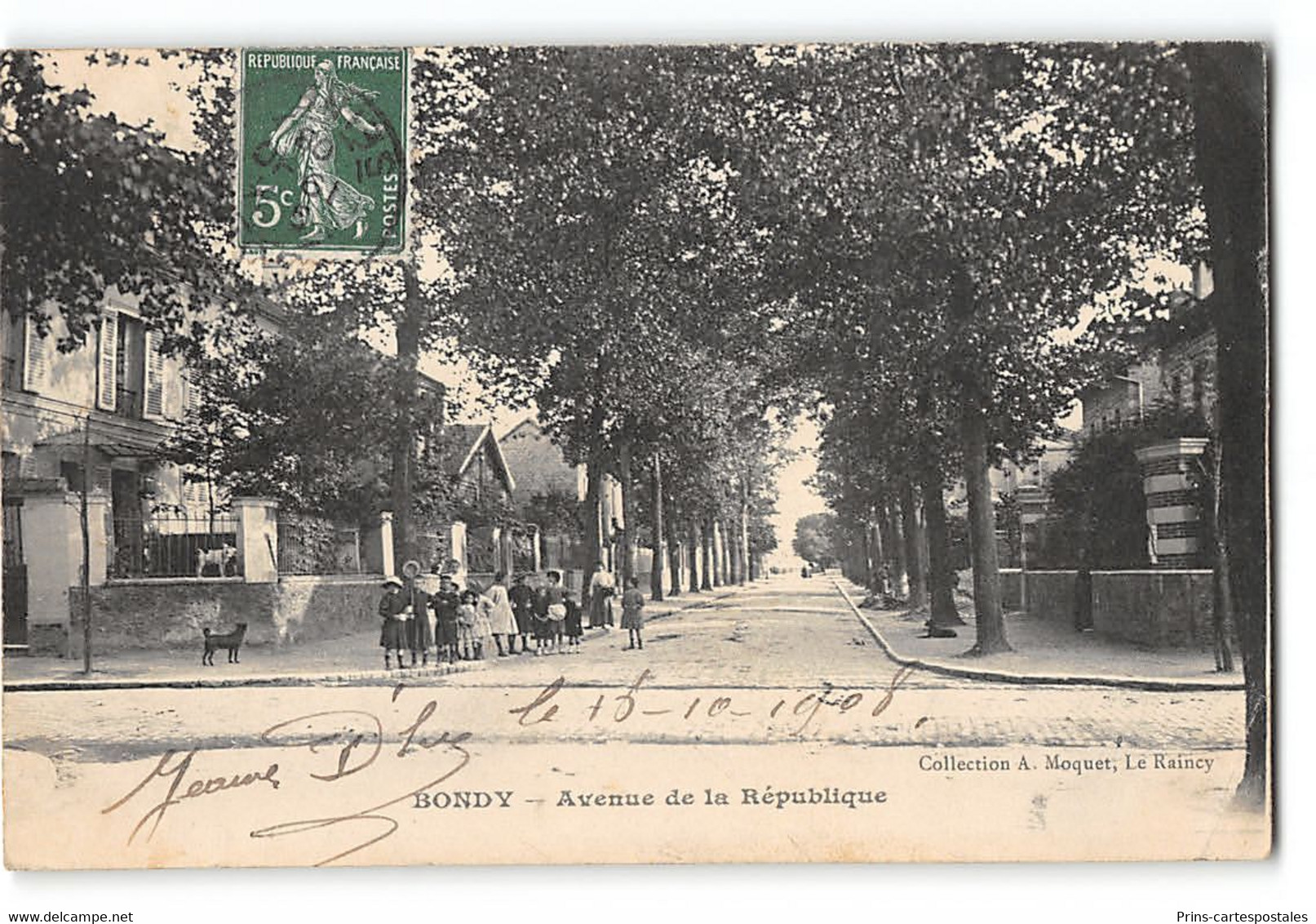 CPA 93 Bondy - Avenue De La République - Bondy