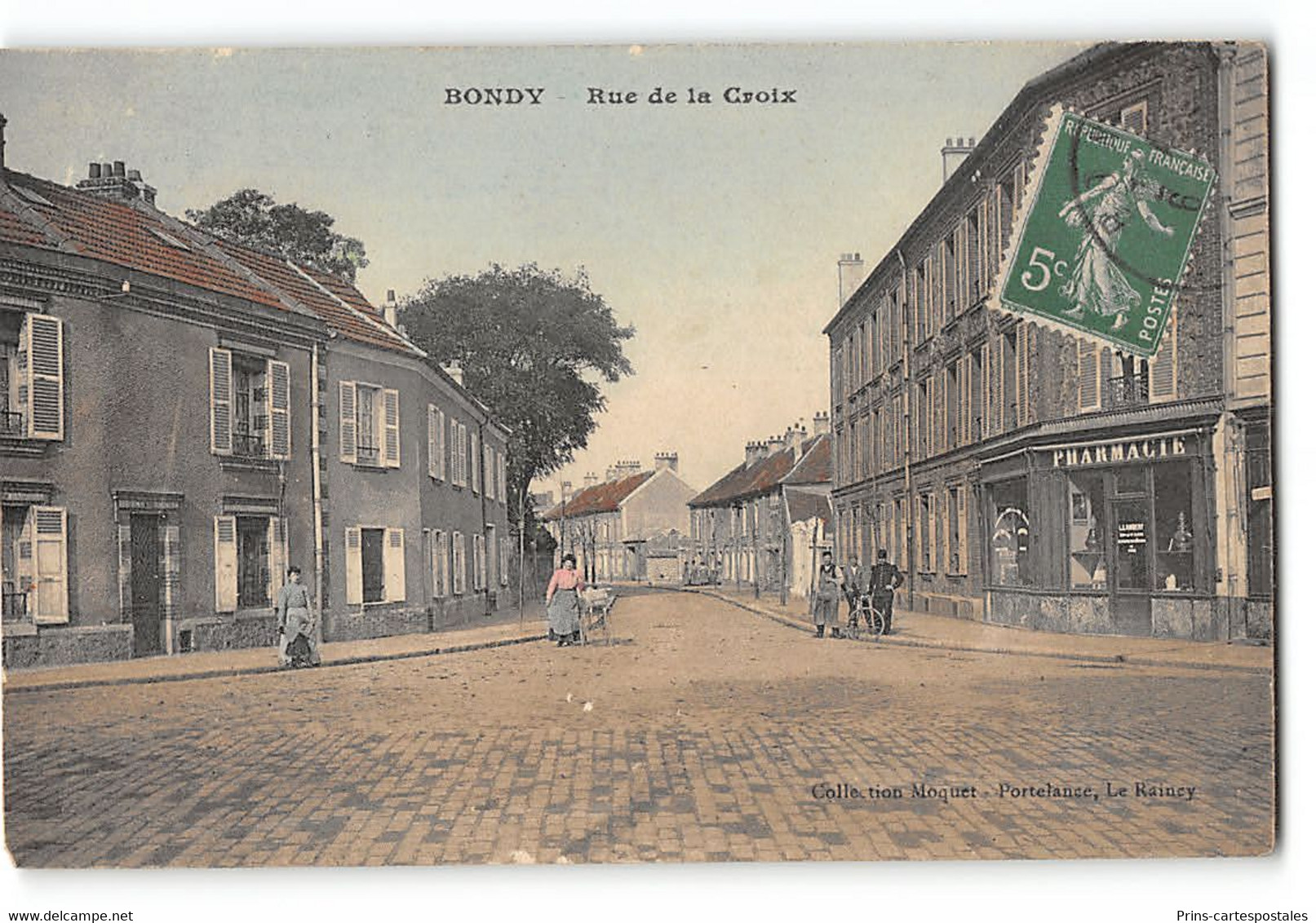 CPA 93 Bondy - Rue De La Croix - Bondy