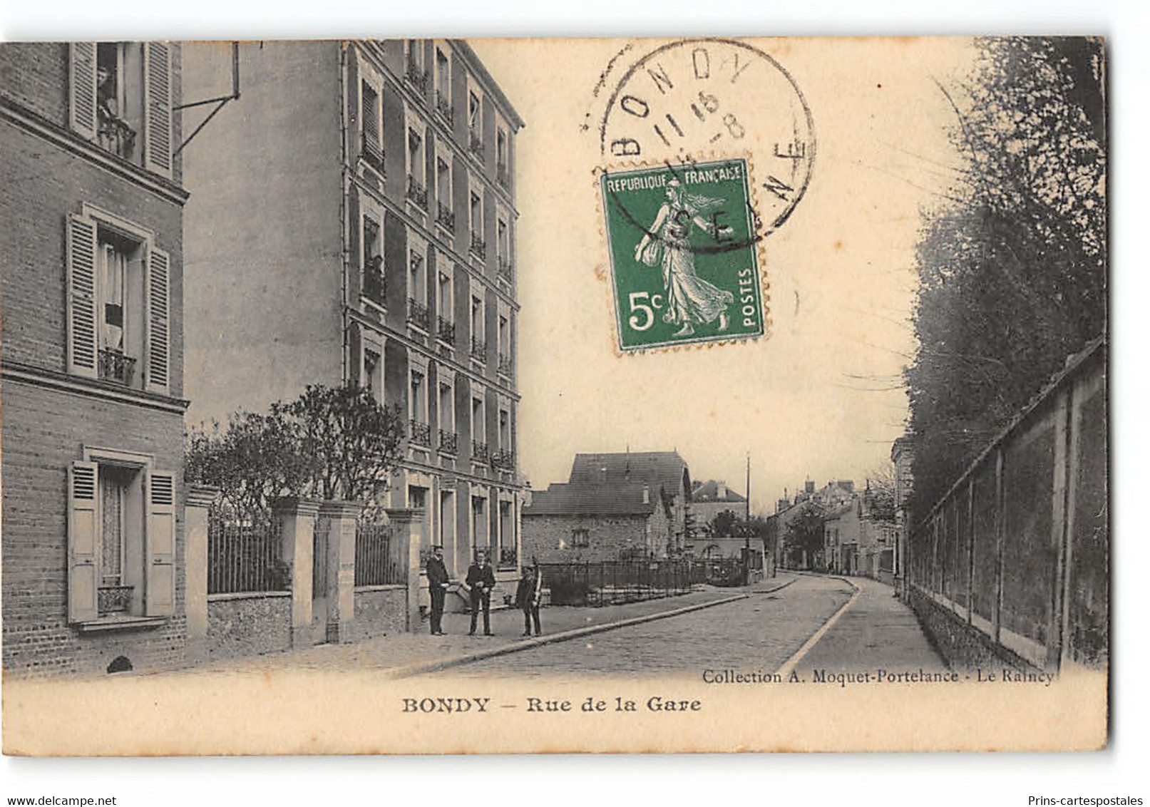CPA 93 Bondy - Rue De La Gare - Bondy