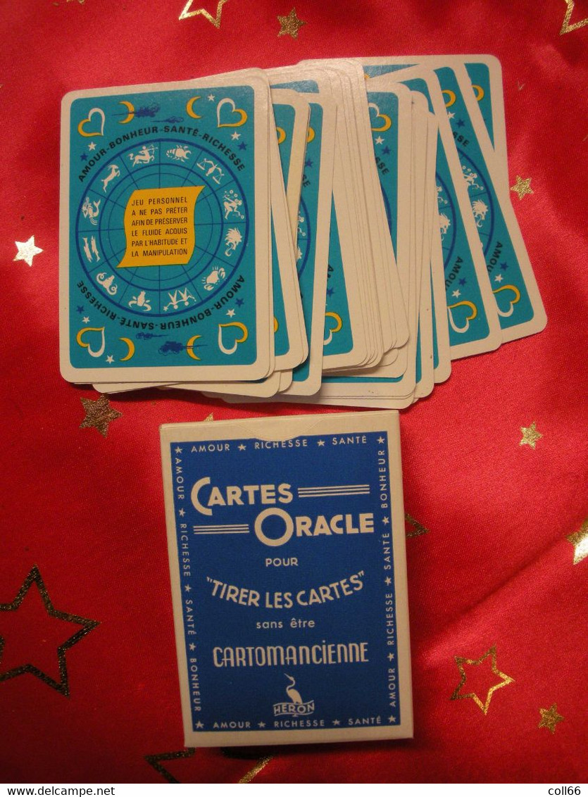 Jeu Cartes Oracles Tirer Les Cartes Sans être Cartomancienne Pytoniste Divination éditeur Heron Complet Mint - Religione & Esoterismo