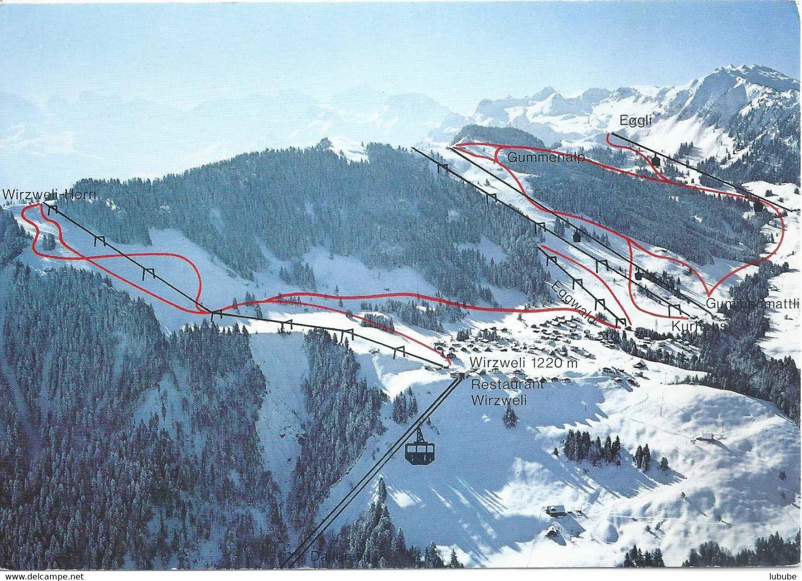 Wiesenberg - Skigebiet Wirzweli          Ca. 1980 - Sonstige & Ohne Zuordnung