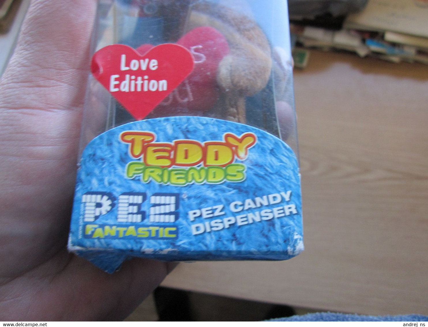 Teddy Friends Pez Fantastic Pez Candy Dispenser Love Edition Collectable Pez Dispanser - Pez