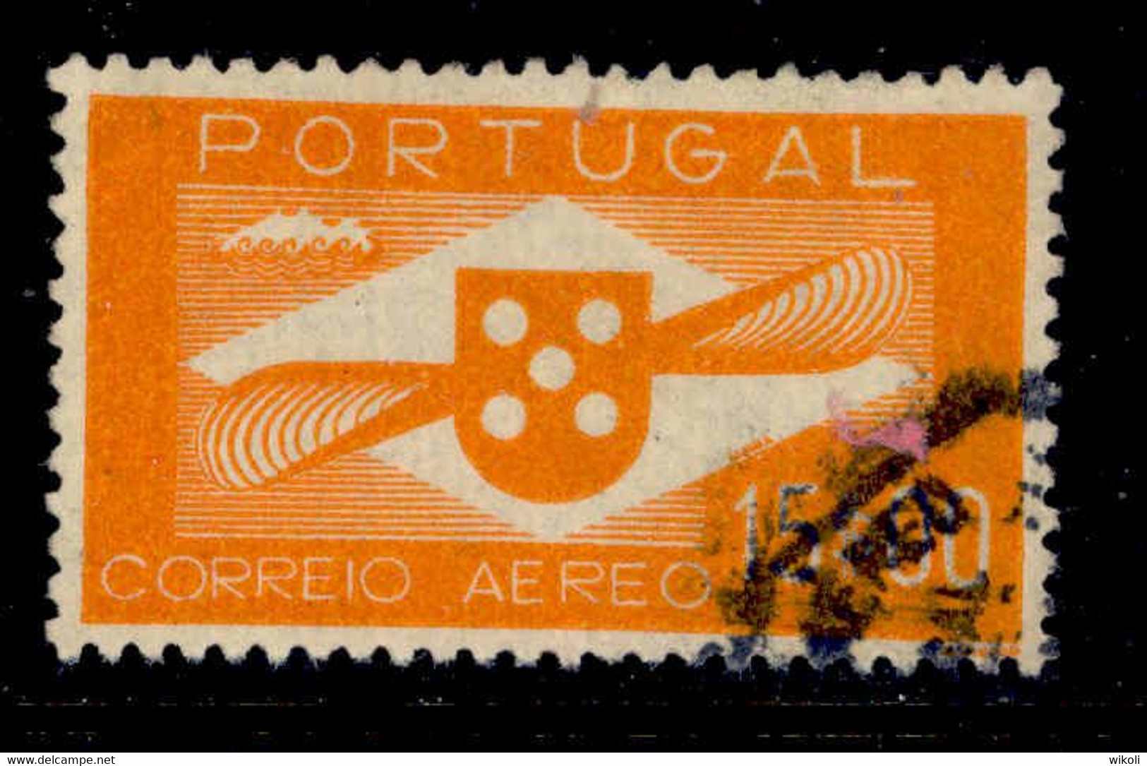 ! ! Portugal - 1936 Air Mail 15$00 - Af. CA 08 - Used - Used Stamps